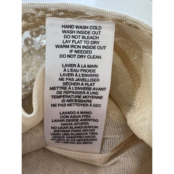 Michael Kors Sequin Top Women’s Large Short Sleeve Gold Silver Sparkle - Picture 10 of 16